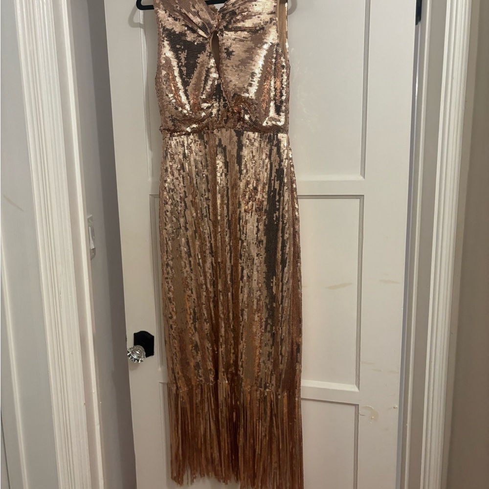 Rachel Comey Gold Sequin dress